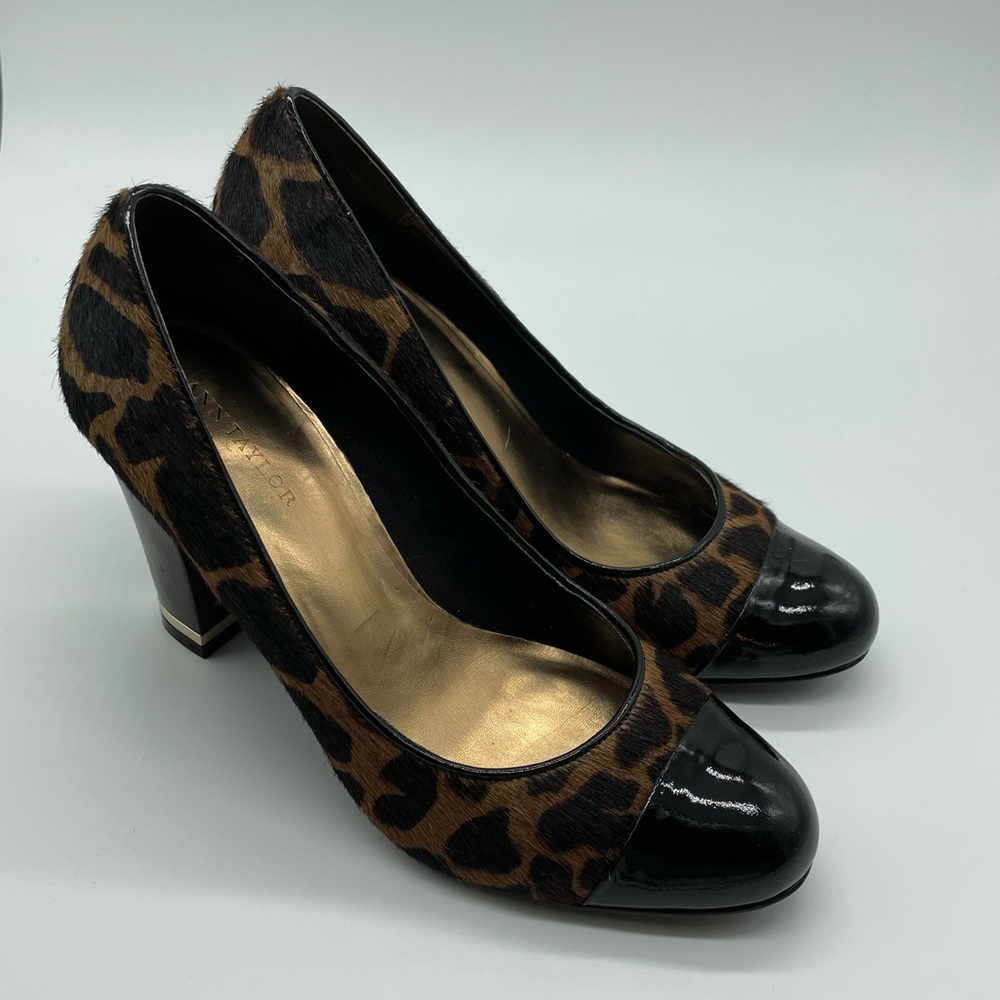 Ann Taylor Shirley Leopard Pump